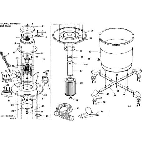 758.17870 Type 0 Home-n-shop Vac