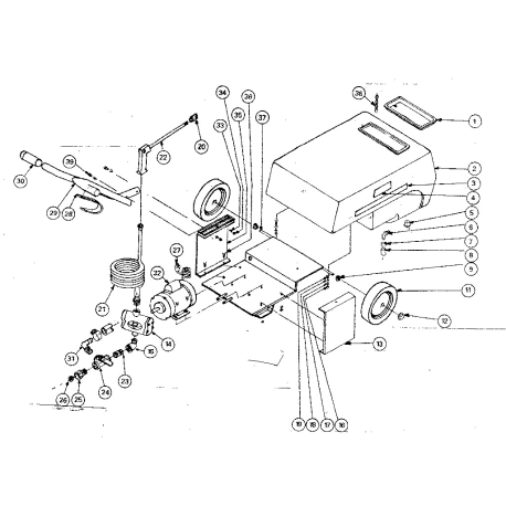 471.445510 Type 0 Sears Power Washer