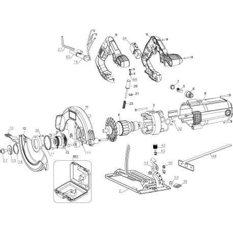 CS1004KA Type 1 1400w Circ Saw Kit