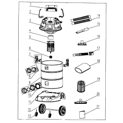 125.17608 Type 0 Wet/dry Vacuum