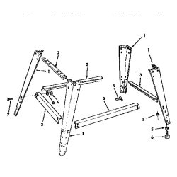 113.248322 Tipo 0 Band Saw W/leg Set