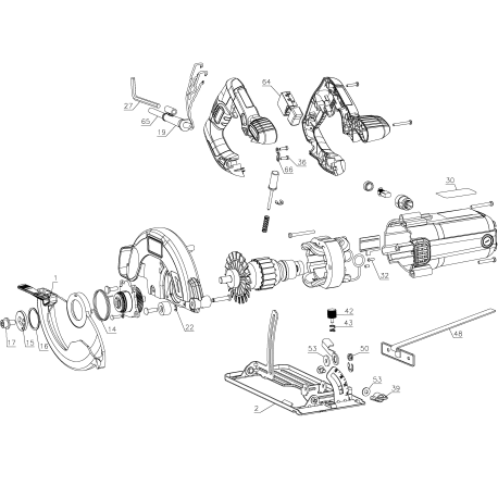 CMES500 Type 1 7-1/4 13a Circ Saw