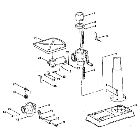 113.213853 Type 0 15 Drill Press