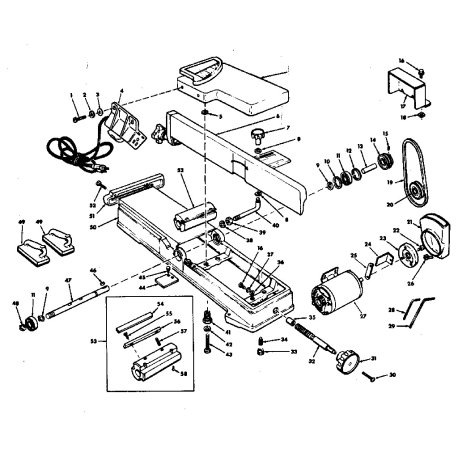 113.206890 Tipo 0 6-1/8 Jointer-planer