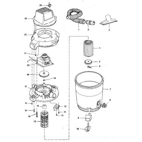 113.179720 Tipo 0 12g Wet/dry Vac