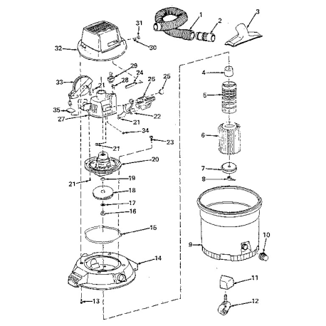 113.178790 Type 0 Wet/dry Vac