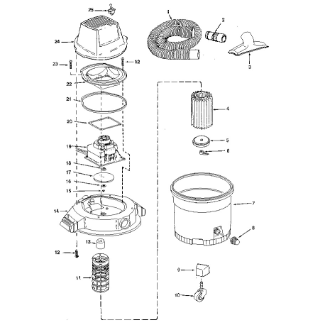 113.177711 Type 0 Wet/dry Vac