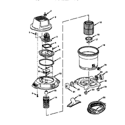 113.177030 Type 0 16g Wet/dry Vac