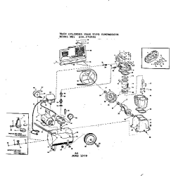 106.174550 Type 0 Craftsman Air Compr.