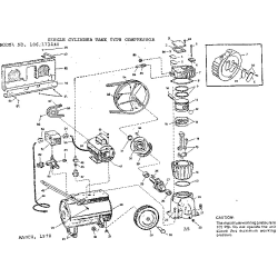 106.172440 Type 0 Craftsman Air Compr.