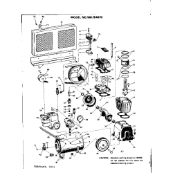 106.154670 Type 0 Craftsman Air Compr.