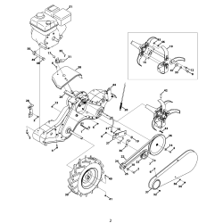 247.299320 Type 0 Rear Tiller