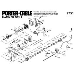 7751 Tipo 1 1/2 In Hammer Drill 1 Unid.