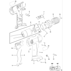 DC740KA Tipo 1 12v Drill / Driver 1 Unid.