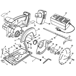 973.113121 Type 0 Cordless Trim Saw