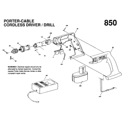 J-850 Type 1 Cordless 12v Drill