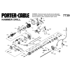 J-7739 Type 1 1/2 In Hammer Drill