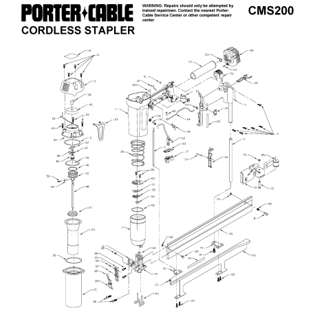 CMS200 Type 1 Bammer Med Crn Stapl