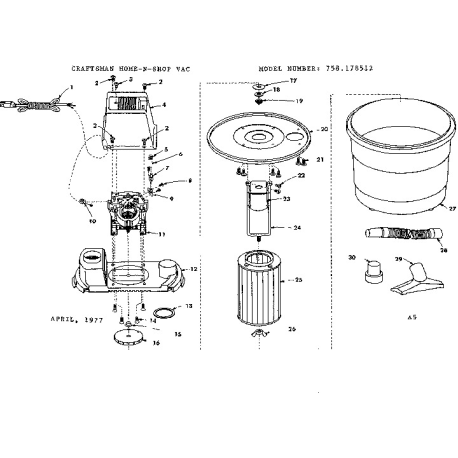 758.178512 Tipo 0 Home-n-shop Vac