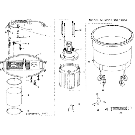 758.17844 Type 0 Home-n-shop Vac