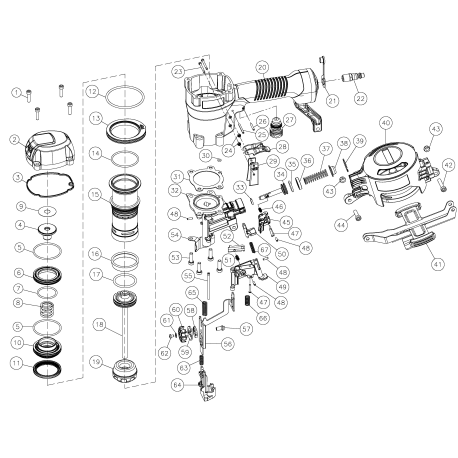 RN175C Type 1 15 Deg Coil Rf Nail