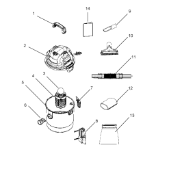 125.967381 Type 0 Wet/dry Vacuum