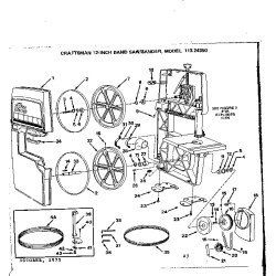 113.24350 Type 0 12-inch Band Saw