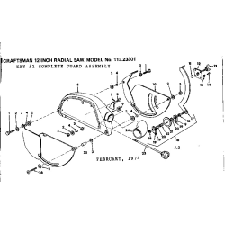 113.23301 Type 0 12 In Radial Saw