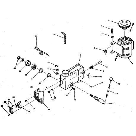 113.213080 Type 0 8 Drill Press