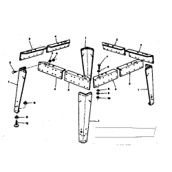 113.190060 Type 0 10 In. Radial Saw