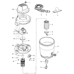 113.179780 Tipo 0 Wet/dry Vac