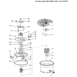 113.179751 Tipo 0 Wet/dry Vac