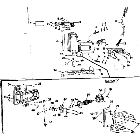 315.10700 Type 0 Craftsman Sabre Saw