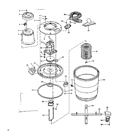 113.179041 Tipo 0 32g Wet-dry Vac