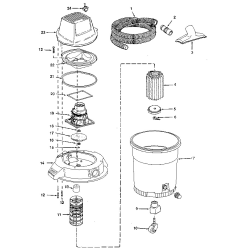 113.177760 Tipo 0 Wet/dry Vac