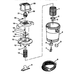 113.177441 Tipo 0 Wet/dry Vacuum