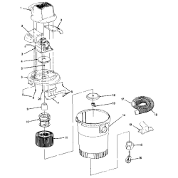 113.177430 Tipo 0 6 Gal. Wet/dry Vac