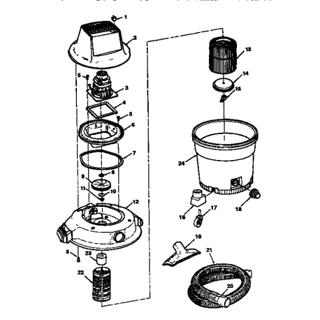 113.177140 Tipo 0 Wet/dry Vac