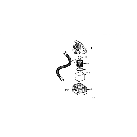 113.177110 Tipo 0 2 Gallon Wet/dry Vac