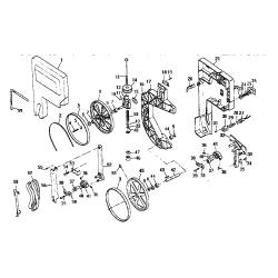 113.248212 Tipo 0 Band Saw W/leg Set