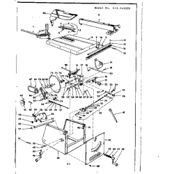 113.242820 Tipo 0 Bench Saw 8 In