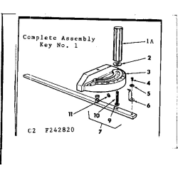 113.242820 Tipo 0 Bench Saw 8 In