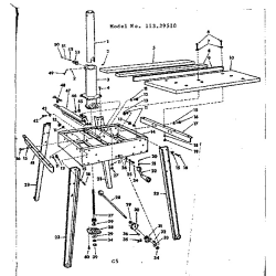 113.29510 Tipo 0 12 In. Radial Saw