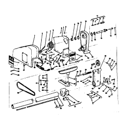 113.23850 Tipo 0 Craftsman Lathe