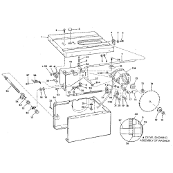 113.226670 Tipo 0 10 Direct Drive Saw