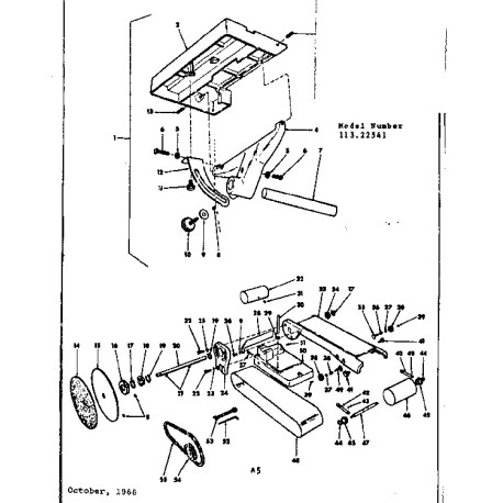 113.22541 Type 0 6-inch Sander