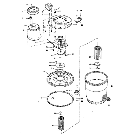 113.179850 Tipo 0 16g Wet-dry Vac