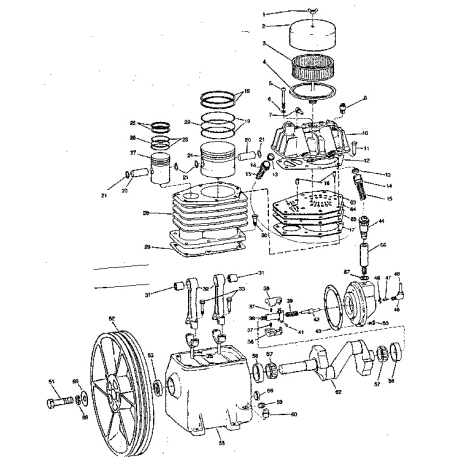 106.175181 Tipo 0 Craftsman Air Compr.