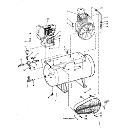 106.175180 Type 0 Craftsman Air Compr.