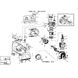 106.171190 Tipo 0 Craftsman Air Compr.